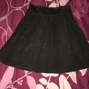 Charlotte Russe black high waisted skirt